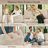Modular Loveseat Sofa With Two Ottomans-573707038
