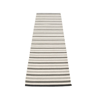 Rug TEO Warm Grey/Charcoal/Vanilla 2.25 x 4 ft