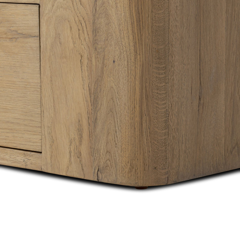 Lloyd Bookcase-Aged Natural Oak, Aged Natural Oak