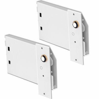 Murphy Mounting Wall Springs Mechanism Heavy Duty Support Hardware DIY Kit for Queen Twin Size Bed (Horizontal), White
