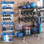 Weight Rack for Dumbbells - Widened Home Gym Storage Rack - Dumbbell Rack with 4 Flexible Wheels and Unique Storage on Both Sides