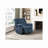 Chenille Upholstered Reclining Chair-1073970903