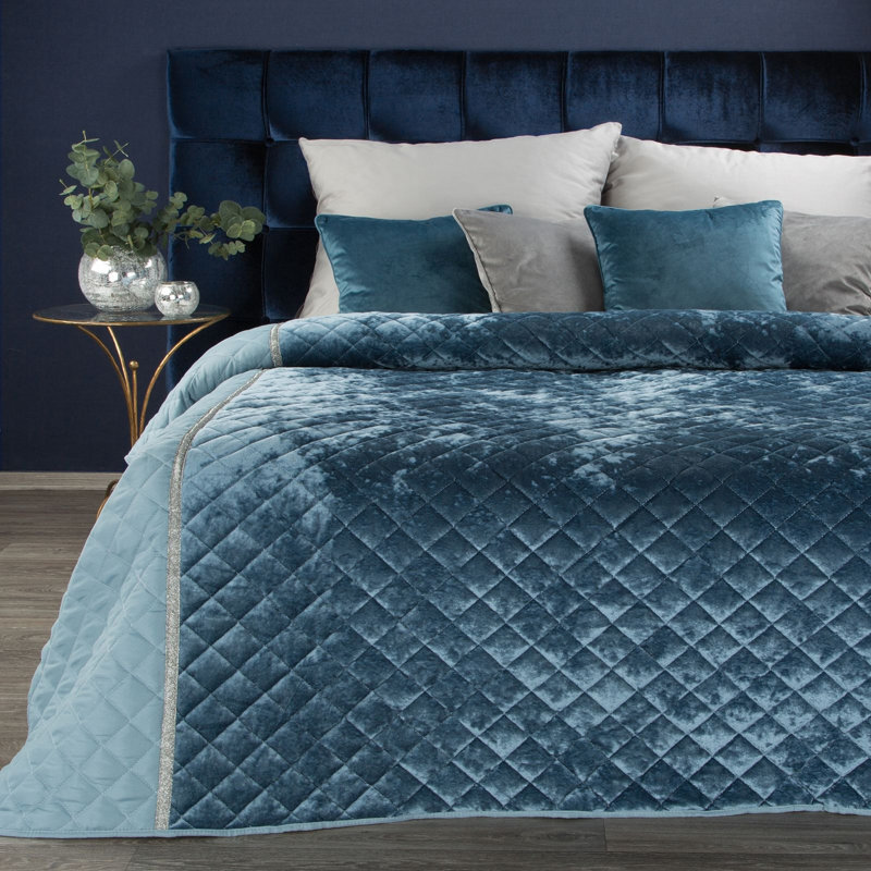 Primeaux Bedspread, Blue