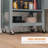 Narrow Rolling Kitchen Island with Rubberwood Top, Storage Drawer, and Cabinet for Space-Saving Convenience-988681360