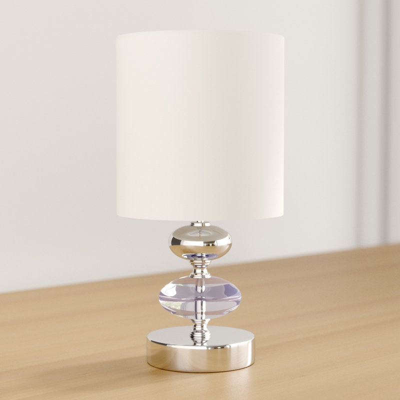 Loni Metal Table Lamp, White