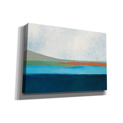 «Layered Earth 4» par Jan Weiss, art mural sur toile