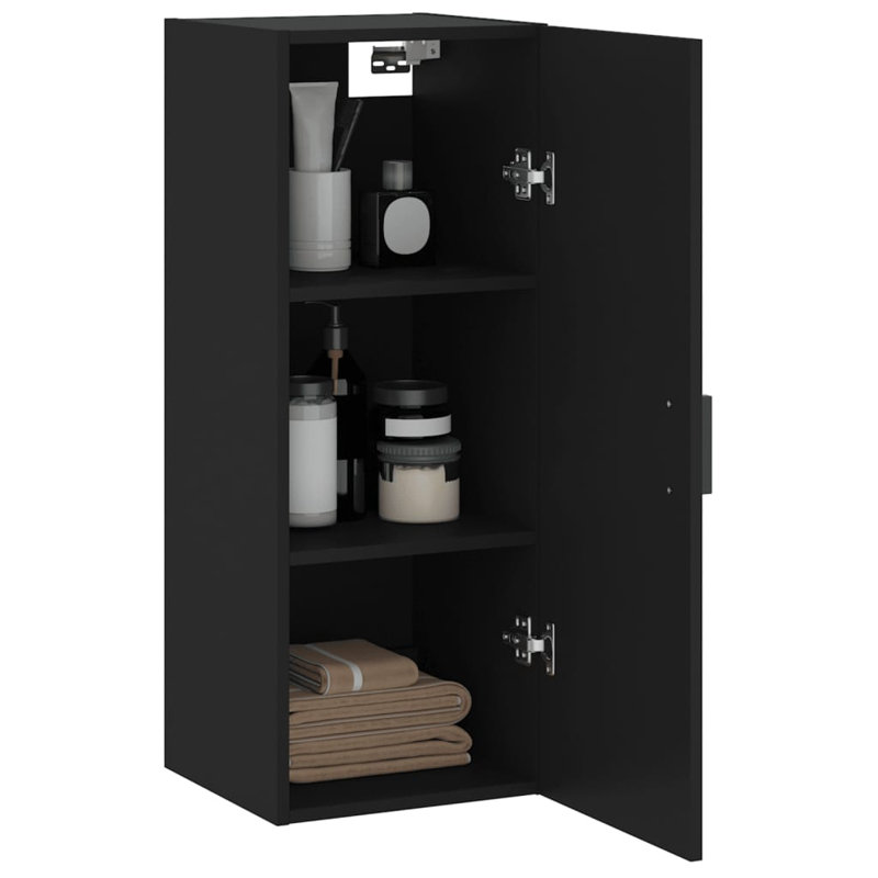 Mandisa Bathroom Cabinet, Black