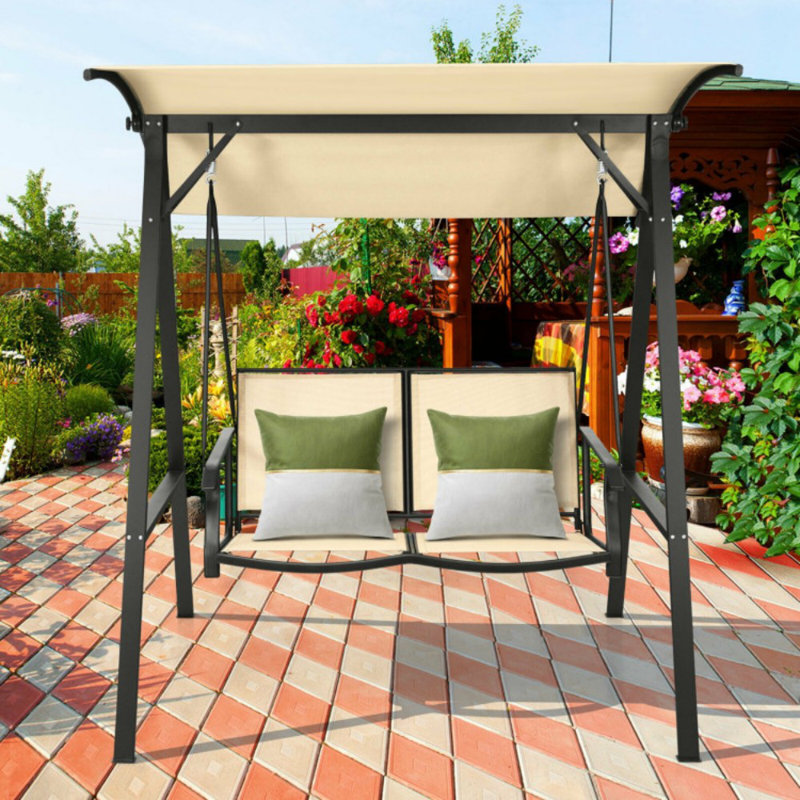 Balancelle avec support Zooey, Beige