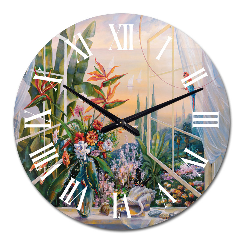 Horloge murale Cabin & Lodge, Grand
