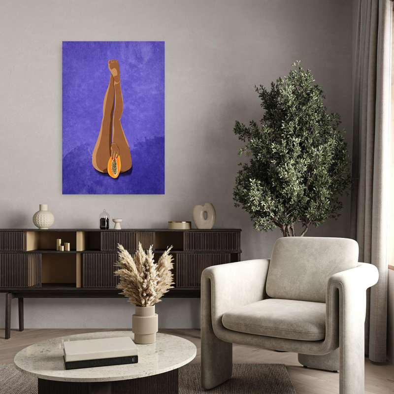 Art contemporain contemporain, H 36 po x l 24 po