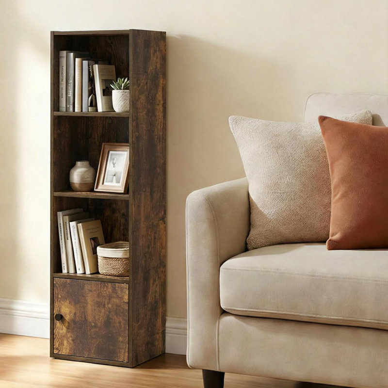 106.2cm H x 30.5cm W Bookcase