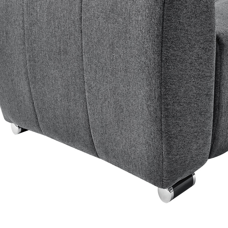 3 Seater Corner Sofa , Grey, Right Hand Facing