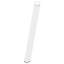  Pied de table de salle à manger en acier thermolaqué blanc 23,6 po x 28,7 po