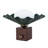Sadira 9-in Pine Green Table Lamp-485087351