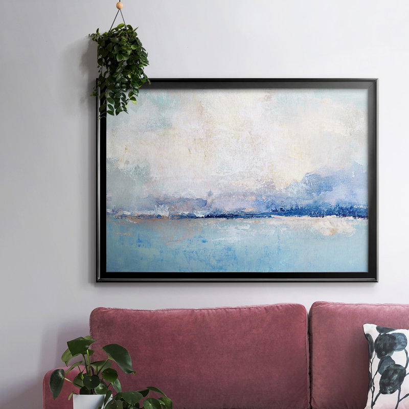 Symphony Bay, reproduction d'art sur toile, H 26 po x l 38 po x P 1,5 po, Noir
