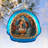4'' Glass Hanging Figurine Ornament