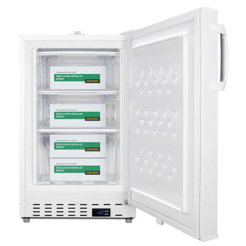 2.47 cu. ft. Undercounted Upright Freezer with Adjustable Temperature Controls