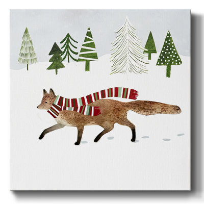 Woodland Christmas II - impression sur toile tendue
