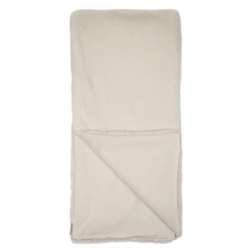 Furocious Throw Blanket, Cream