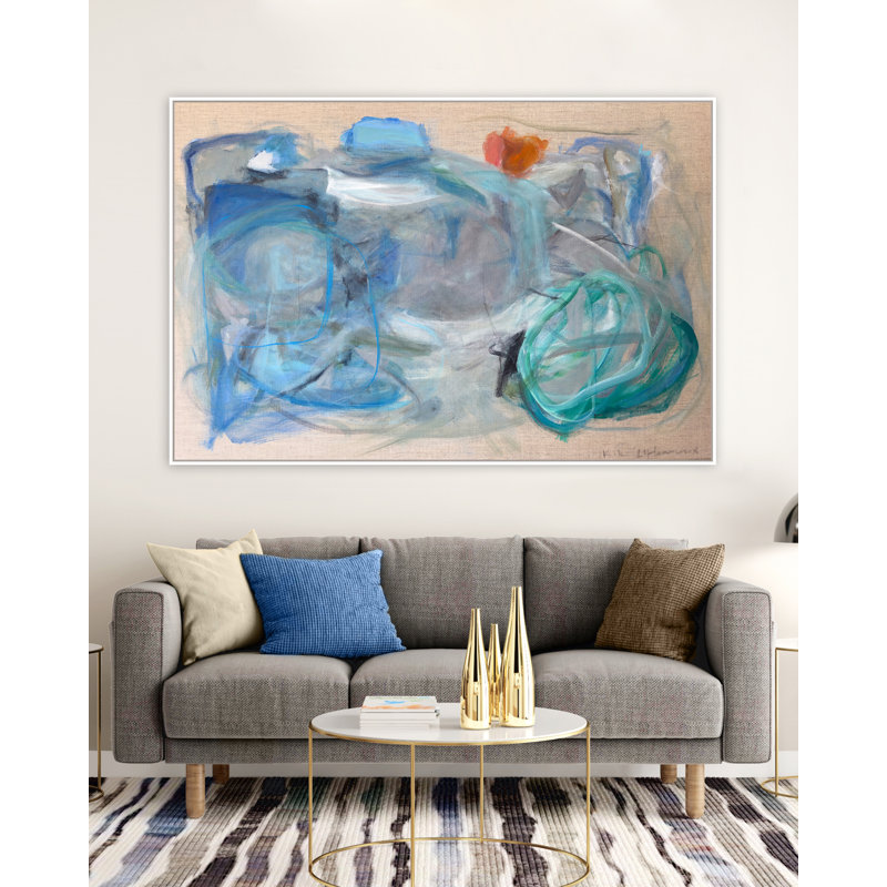 Wellfleet Print by Katie Ré Scheidt, White Floater Framed, 55.25" H x 37.25" W