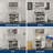 Garage Core Upper Cabinet, Base Cabinet, Doors, & Top In White