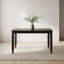 Badgery 47.2" Dining Table with Rubberwood Frame