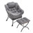 Lazy Chair With Ottoman-1227383868