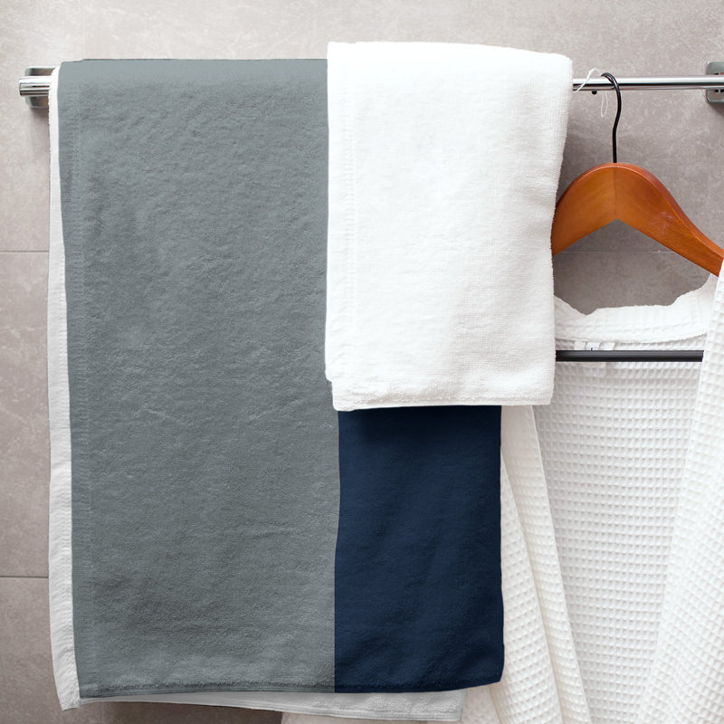 Bath Towel, Away Gray/Blue