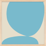 Blue Ink 2 By Lee Lessem - Framed Wall Art