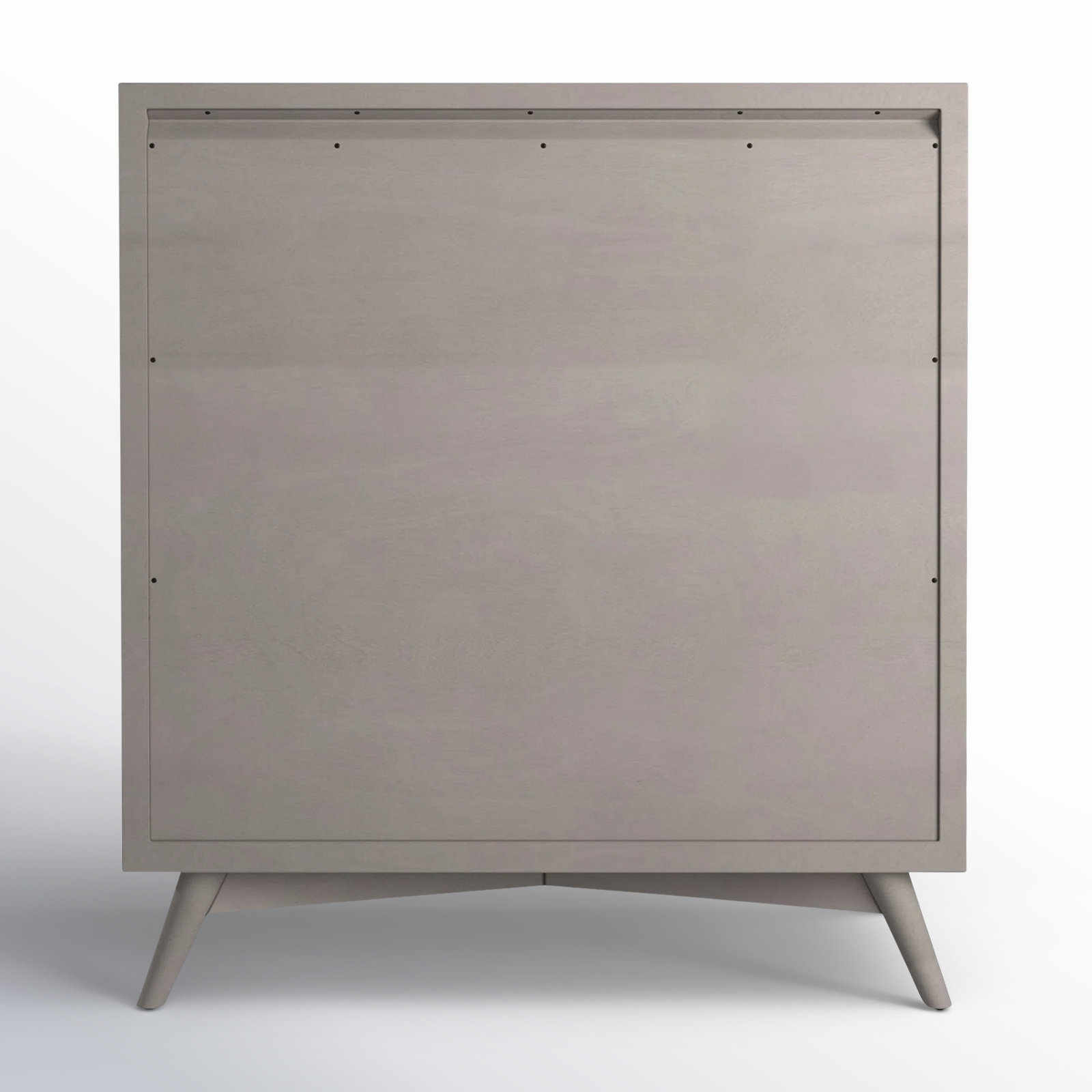 Williams 38" Mahogany Dresser, Gray