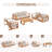 5-piece Outdoor Conversation Set With Cushions