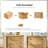 Drewery Farmhouse 30''W 3-Drawer Fully Assembled Nightstand with Charging Station