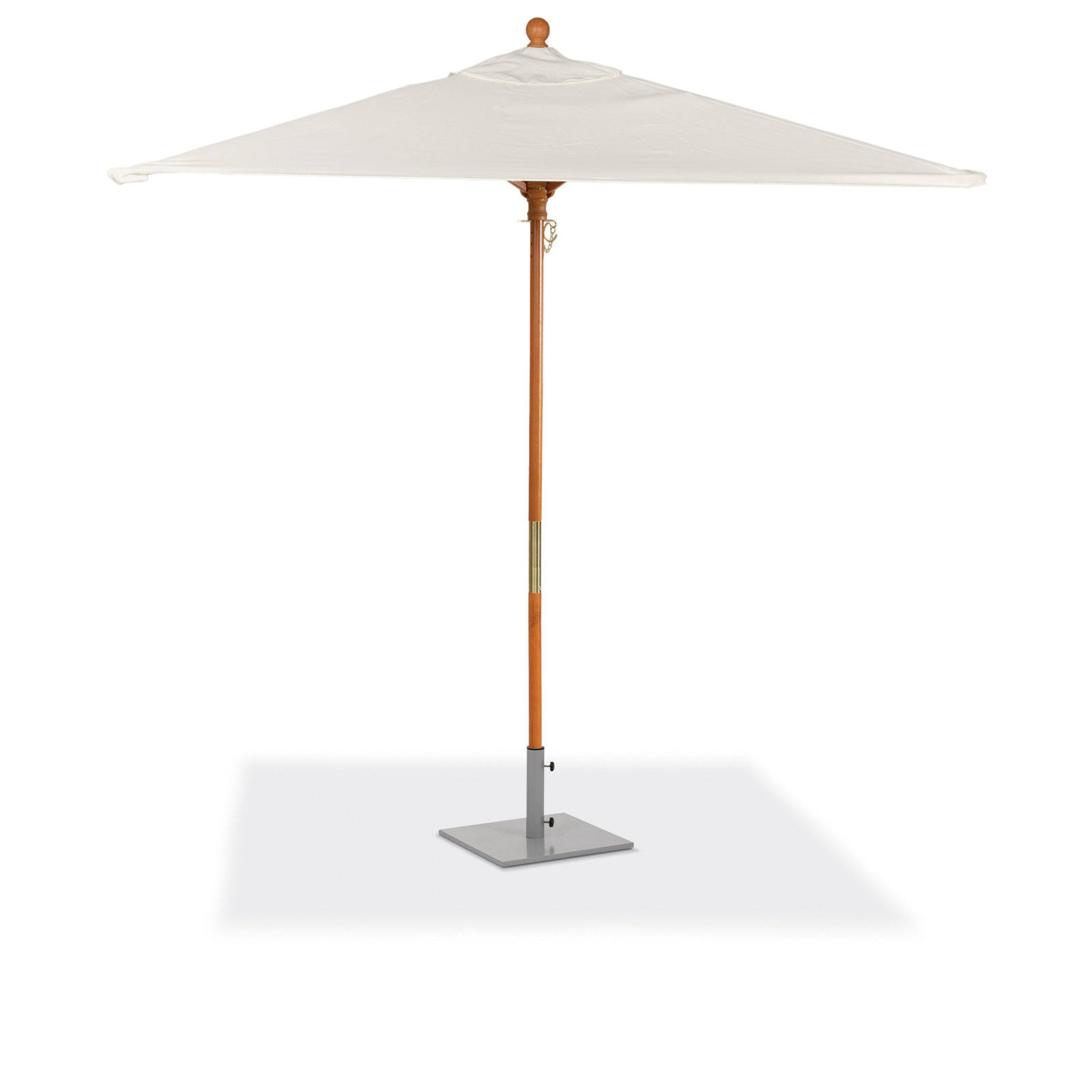 72" Square Market SunbUmbrella, Natural