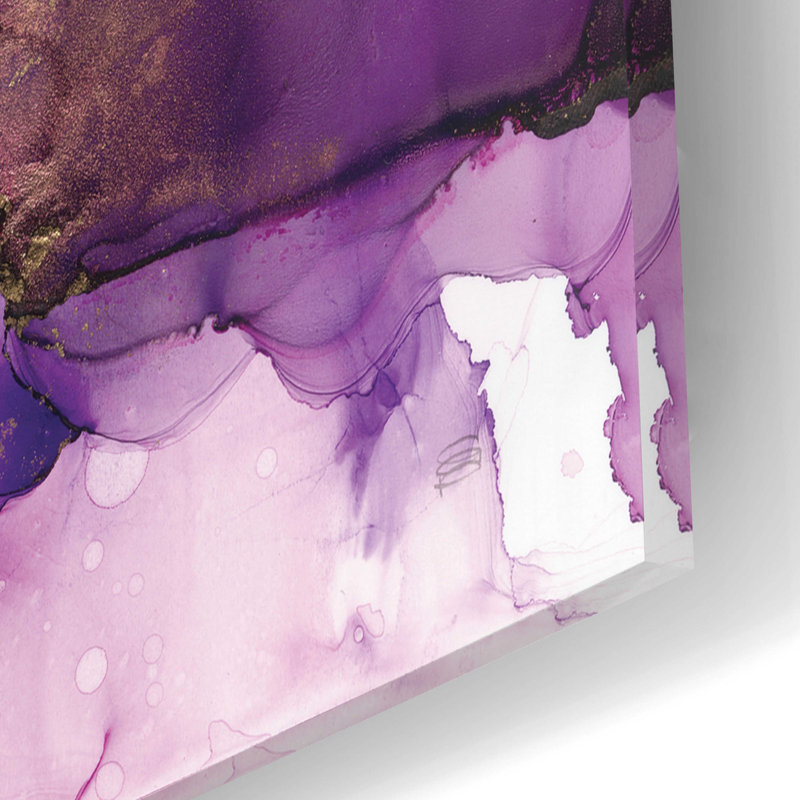 «Violet» par Chris Paschke, H 16 po x l 24 po x P 0,2 po