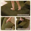 Canapé modulaire rembourré avec repose-pieds 3 pièces Compression Packed Cloud-973101752