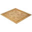 Tapis beige / ivoire noué à la main de conception unique 7 pi 9 po x 8 pi 1 po Ronesha