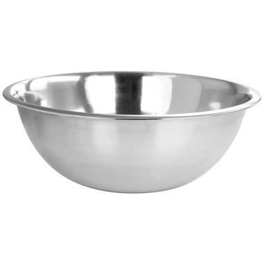 24 PACK] 16 Quart Large Stainless Steel Mixing Bowl - Baking Bowl, Flat  Base Bowl, Preparation Bowls - Great for Baking, Kitchens, Chef's, Home use  by EcoQuality (16 qt) 