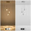 Luminaire suspendu grappe 3 lumières DEL 4500K-823859339-832477483