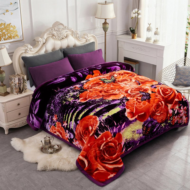  Velvet Plush Soft Warm Winter Blanket, King