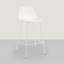 Tabouret de comptoir en polyuréthane à dossier bas H 26 po Botyo-894026193-895150712