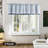Rod Pocket Double Layer Window Valance (Set Of 2)-136465217-136465228