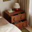 Table de chevet en bois massif 22,8 po-1041208913