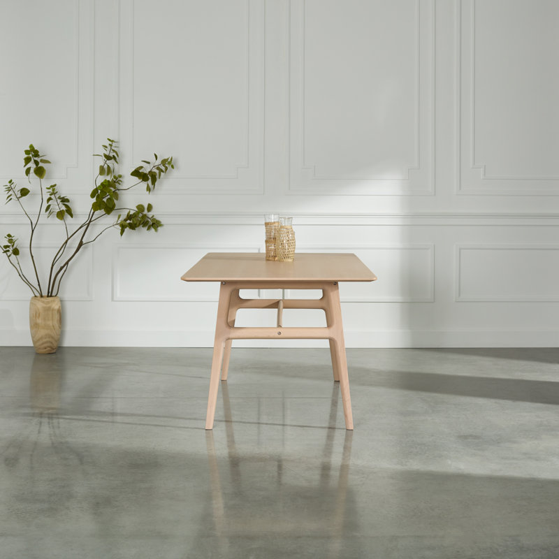 Oscar Beech Solid Wood Dining Table