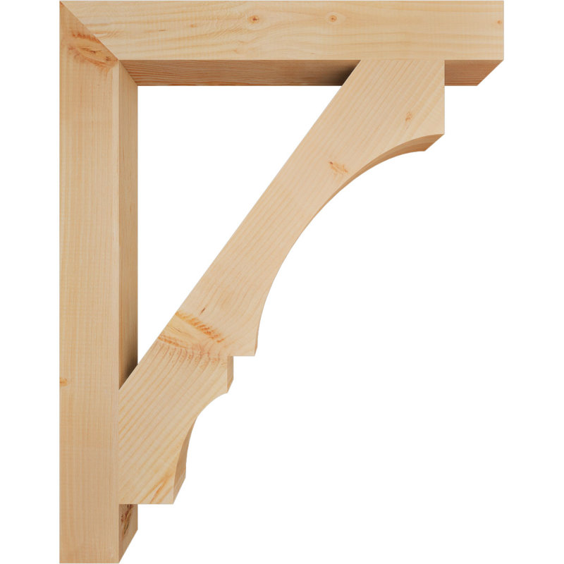 Support de bloc Balboa, Sapin de Douglas lisse, L 3 1/2 po x P 30 po x H 38 po