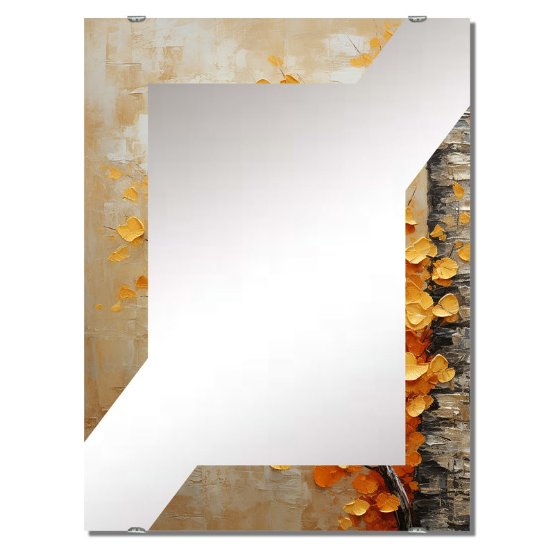 Sagan - Décoration murale miroir d'arbre MIR136554, 40 po x 30 po