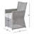 Outdoor Dining Armchair with Cushions