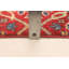 Tapis unique en laine noué à la main 6 pi 7 po x 10 pi 1 po nouvel âge Ofra - orange / rouge / vert