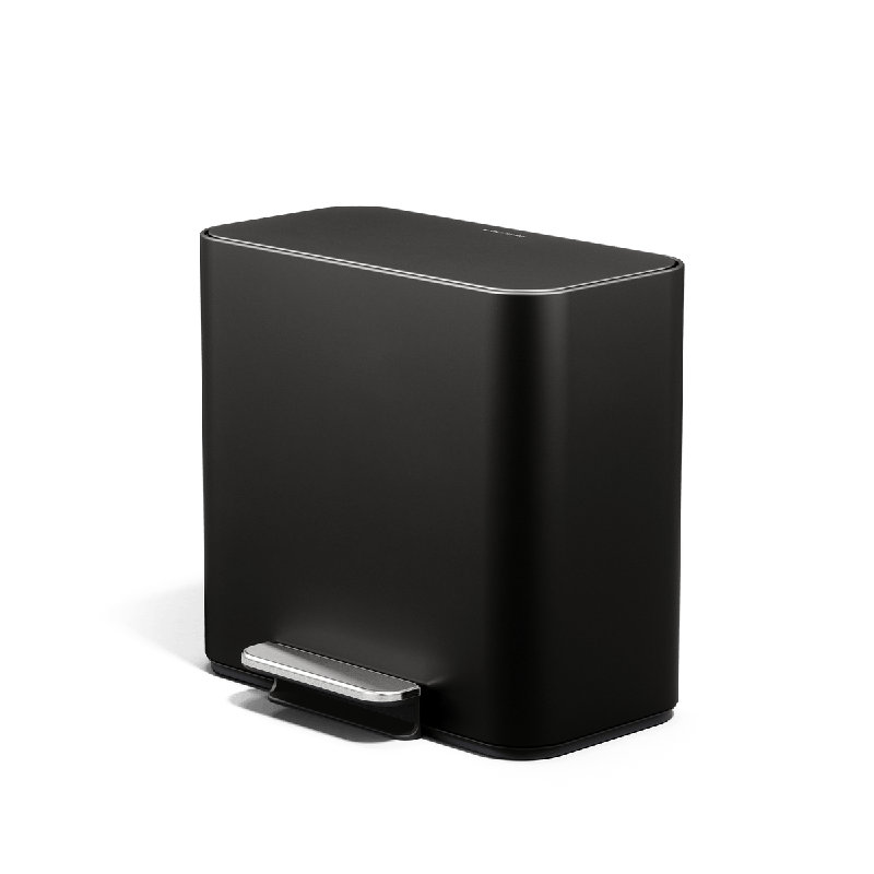 Simplehuman Waste Basket, Matte Black