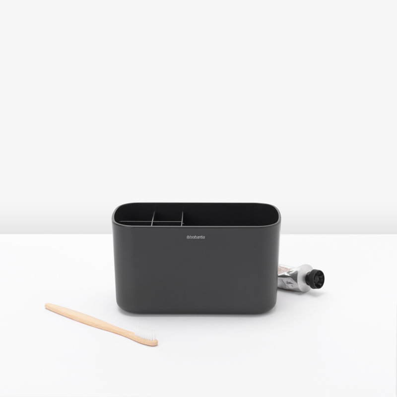Brabantia Renew Bathroom Caddy, Dark Grey