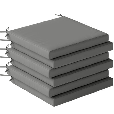 Outsunny Outdoor Seat Cushions Set of 6